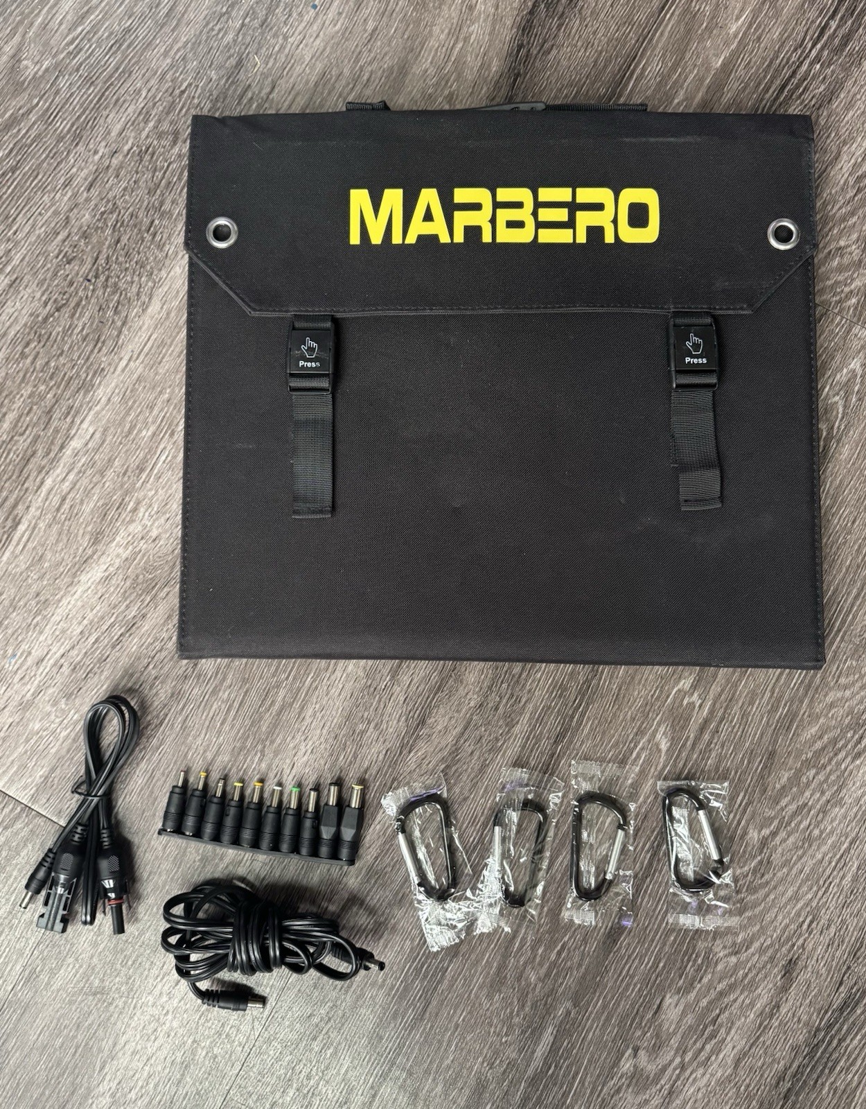 MARBERO 60W Portable Solar Panel Charging 60 Watt Foldable Solar Panel Charger