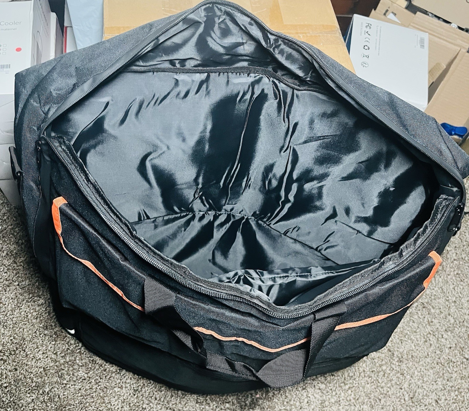 Solar Panel Storage Bag for 2 Solar Panels, (3 ) Storage Compartments . ( New )