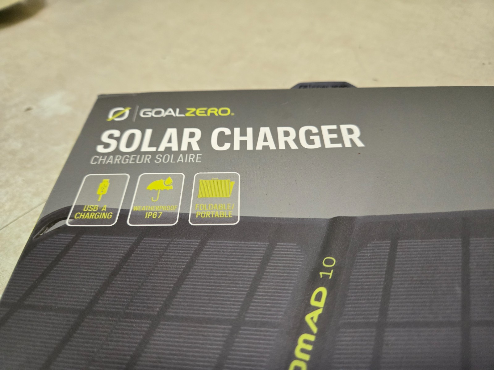 Goal Zero 11900 Nomad 10 Solar Panel Still factory sealed!