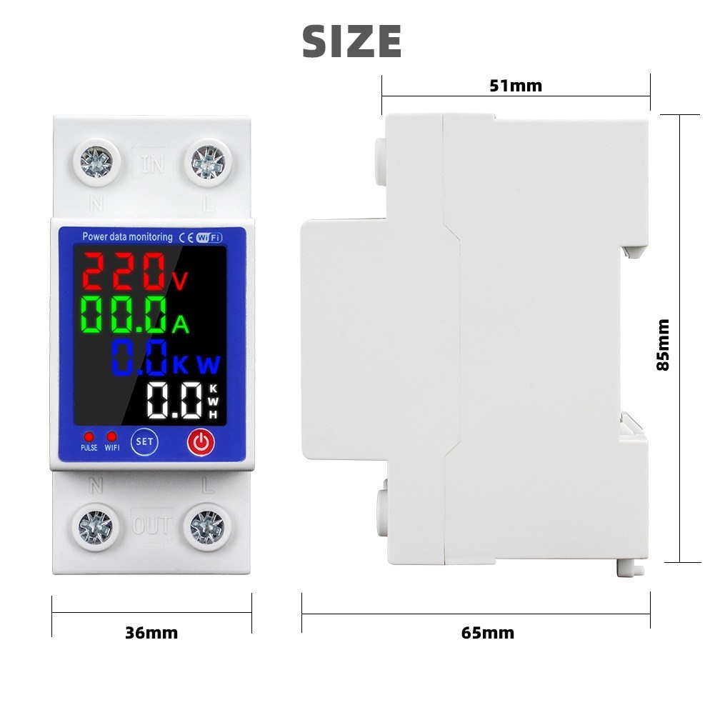 Electric Leakage Detection Circuit Breaker Leakage Protection Count-down Timing