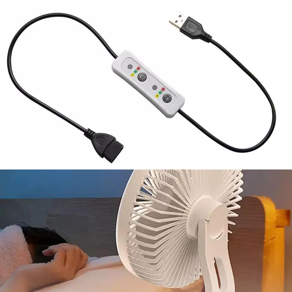 USB Timer Cable Memory Function Color-coded Indicators Red Green Yellow Lights