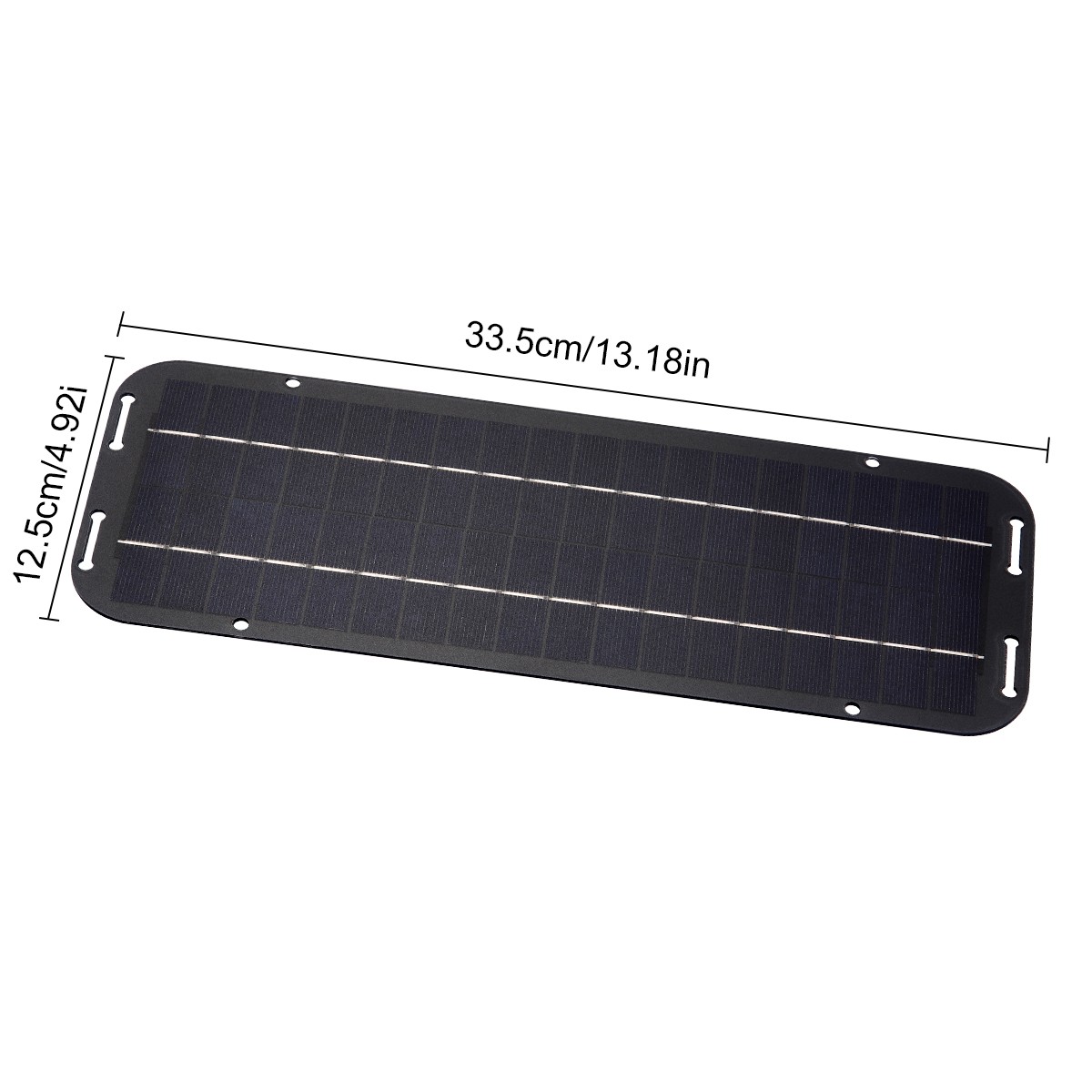 30W Solar Charger Kit – 12V Car/RV/Boat/Battery Power with Portable Solar Panel