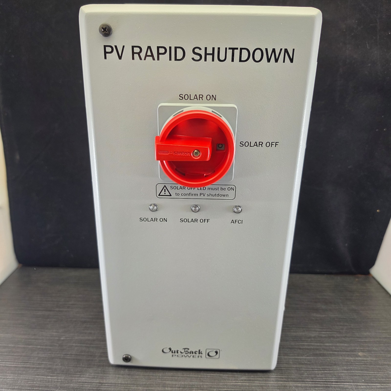 OutBack Power FLEXware RSI PV Rapid Shutdown System Solar Disconnect Switch…