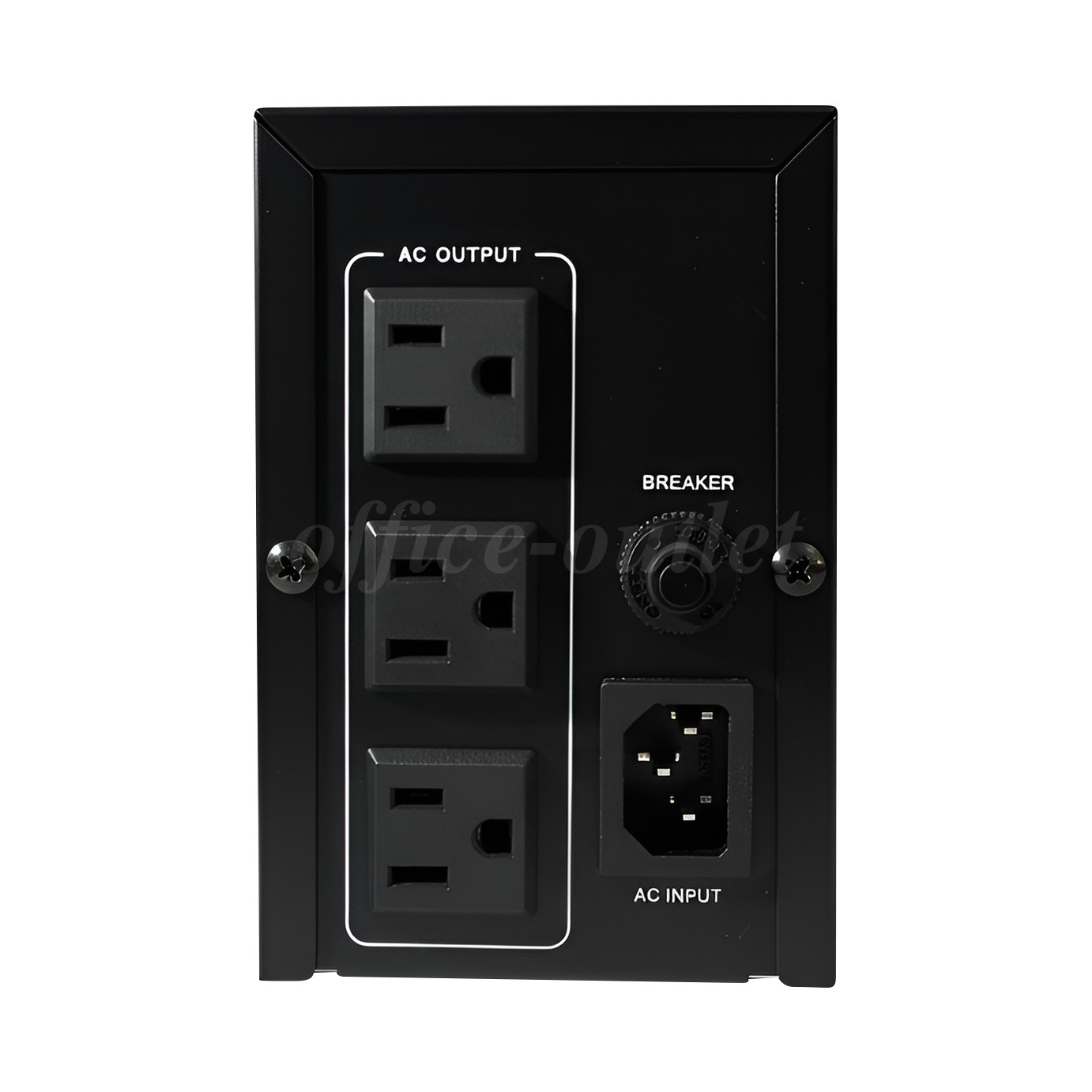 Home Office Backup UPS Power 300W 500VA Continuous Battery Backup w/3 Outlets