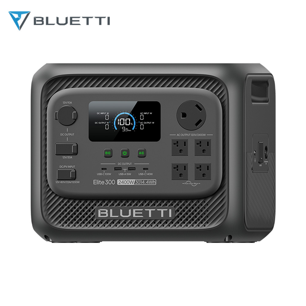 BLUETTI Elite 300 2400W 3014Wh Portable Power Station for Travelling Backup