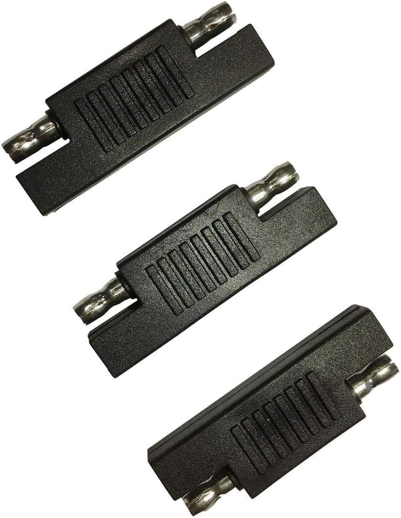 Reliable 3-Pack SAE Polarity Connectors – Enhance Solar Charger Compatibility