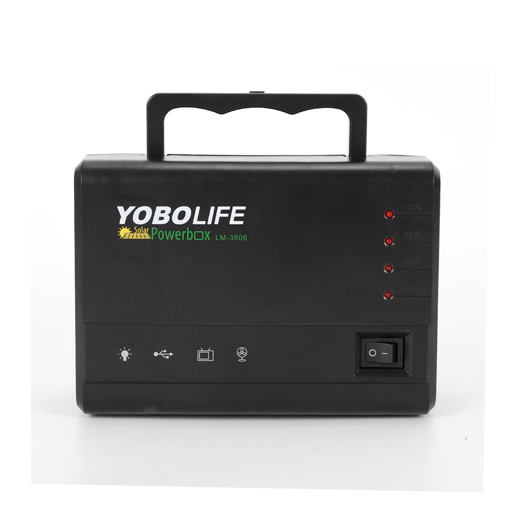 Portable Power Station with Solar Panel, Outdoor Generator Power Supply for Home