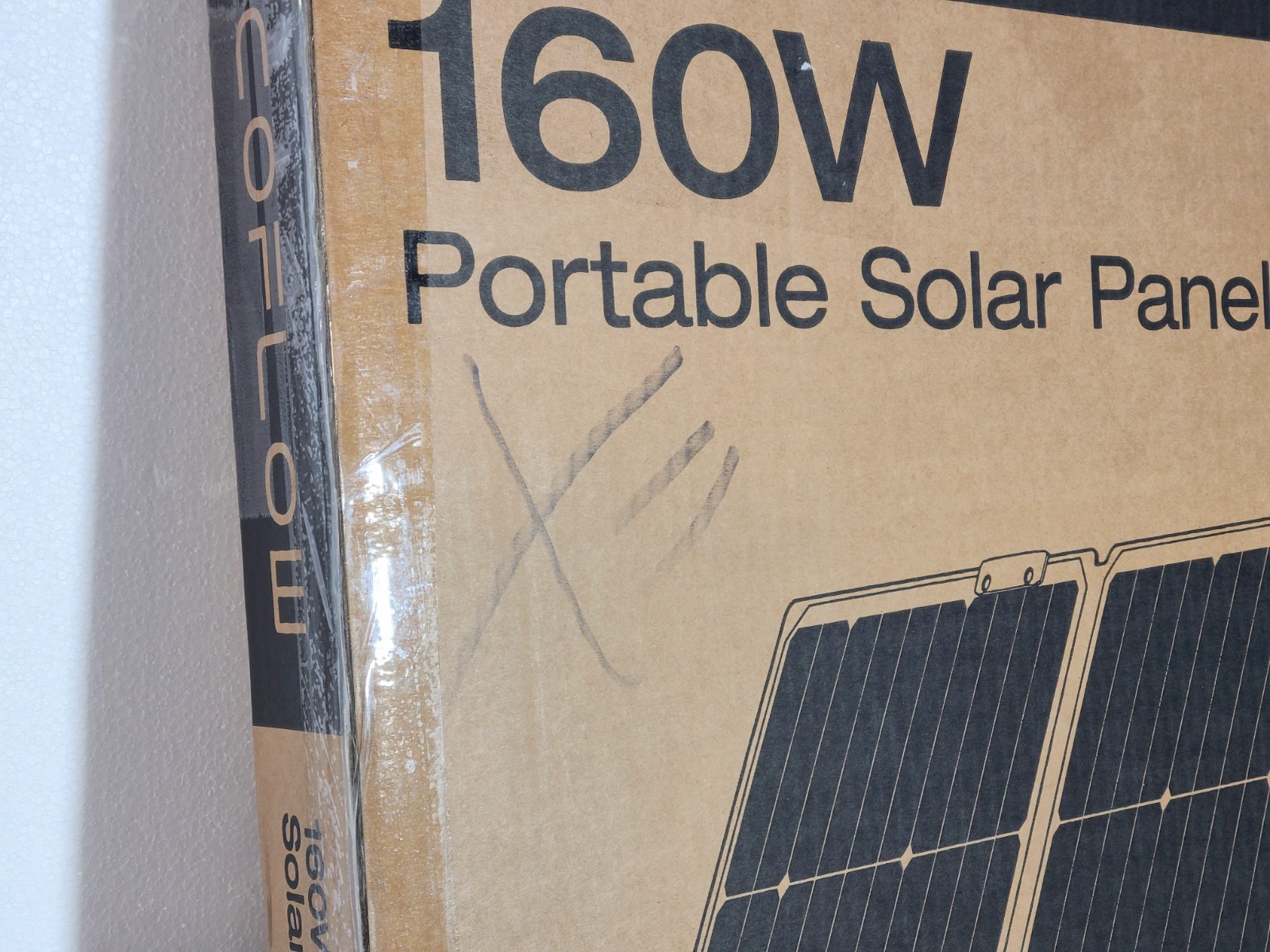 EcoFlow (EF-FOLD-P160-04) 160W PortableFoldable Monocrystalline Solar Panel
