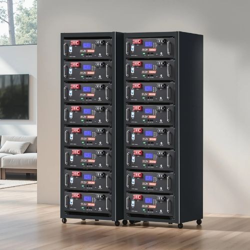 48V 200Ah and 51.2V Server Rack LiFePO4 Lithium Battery Pack (2�100Ah) Bluetooth