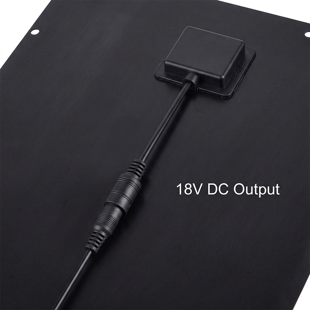 Waterproof Solar Battery Maintainer USB Charger 30W 12Volt Car RV Tender Trickle