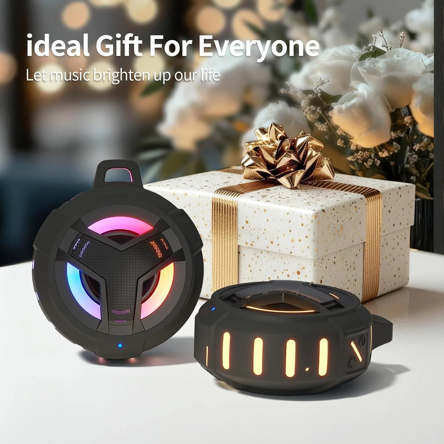 EBODA Bluetooth Shower Waterproof Speaker Portable Gifts for Kayak Teens | IP67