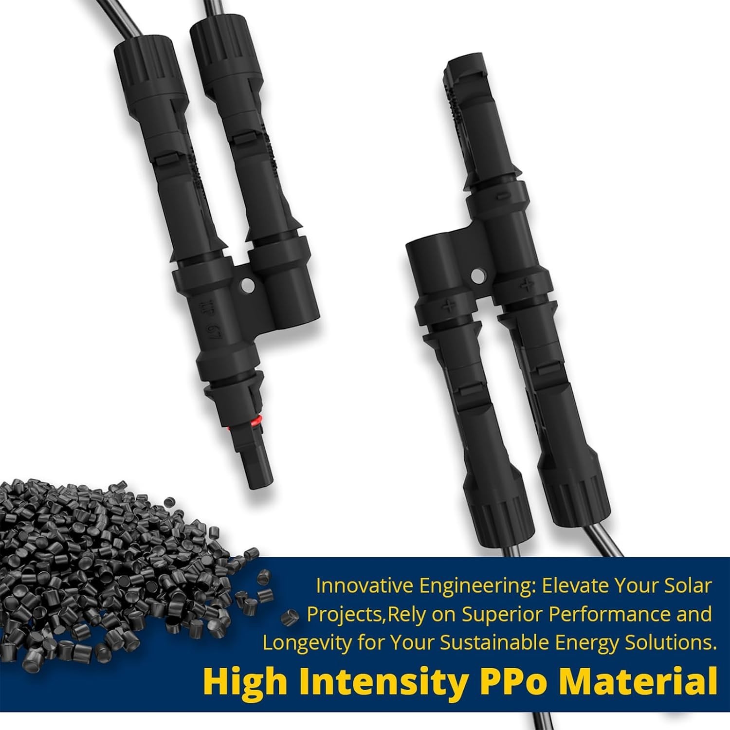 Solar Branch Connectors T-Branch 1Pair M/FF F/MM