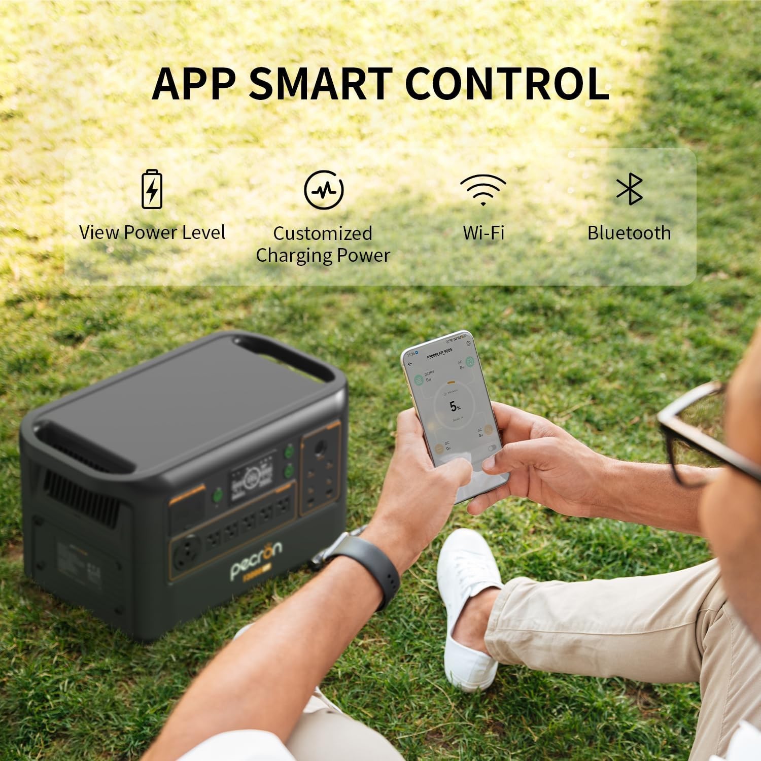 PECRON F3000LFP 3600Wh Power Station Generator For Home Back-up Solution RV