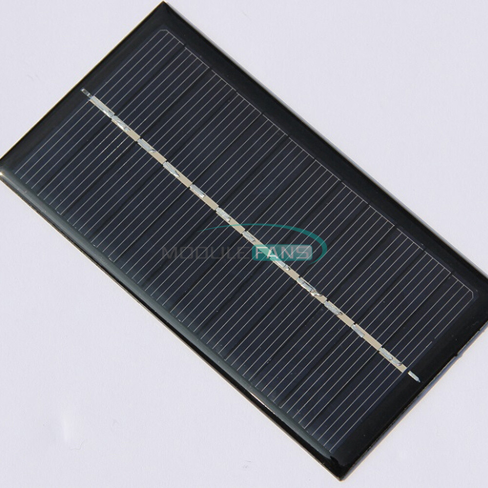2V/5V/6V/12V Monocrystalline Solar Power Panel For Motor Toys Lawn Lamp