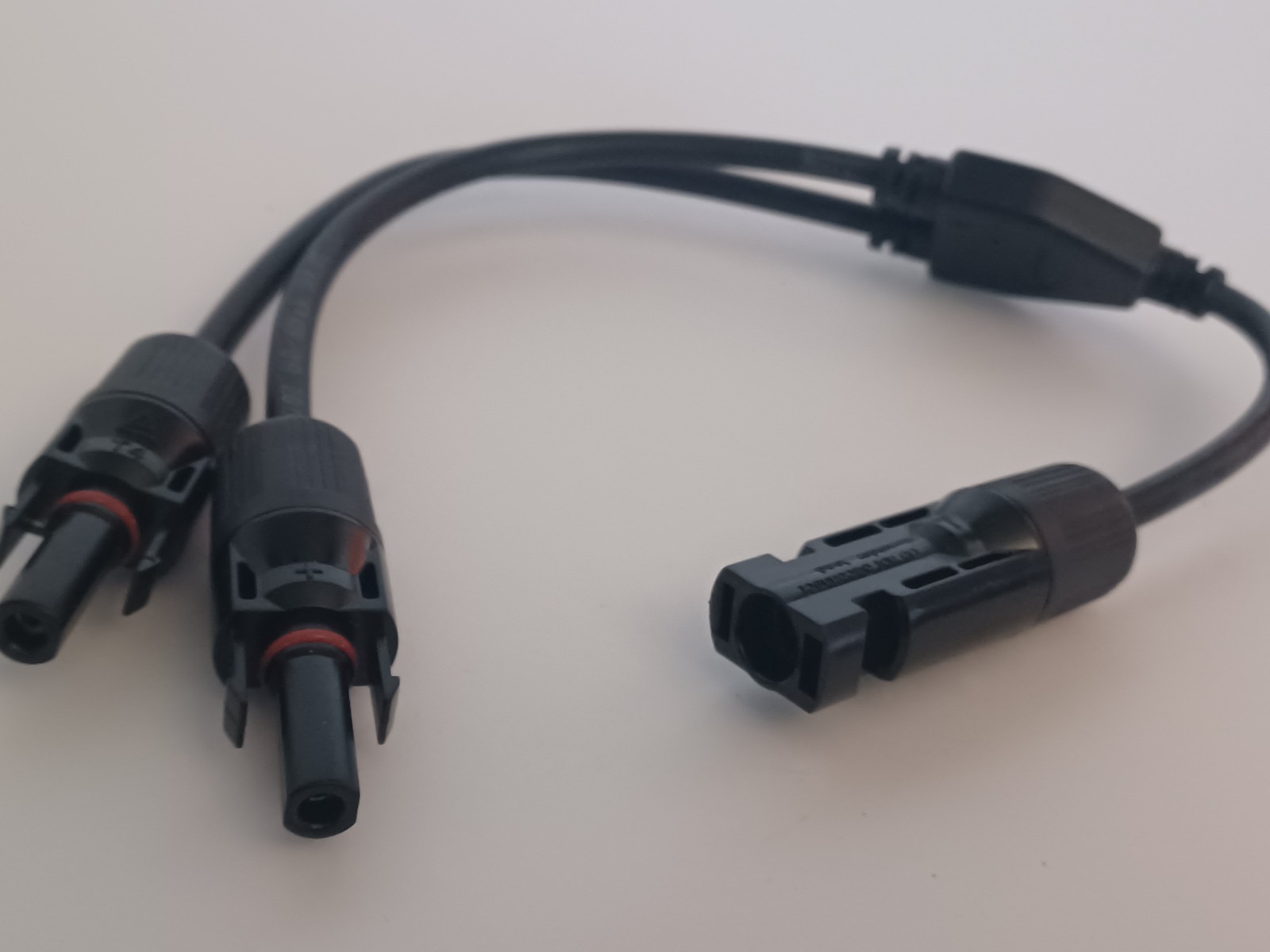 Y Branch Connector Cable Solar Panel Cable Connector Parallel Connector