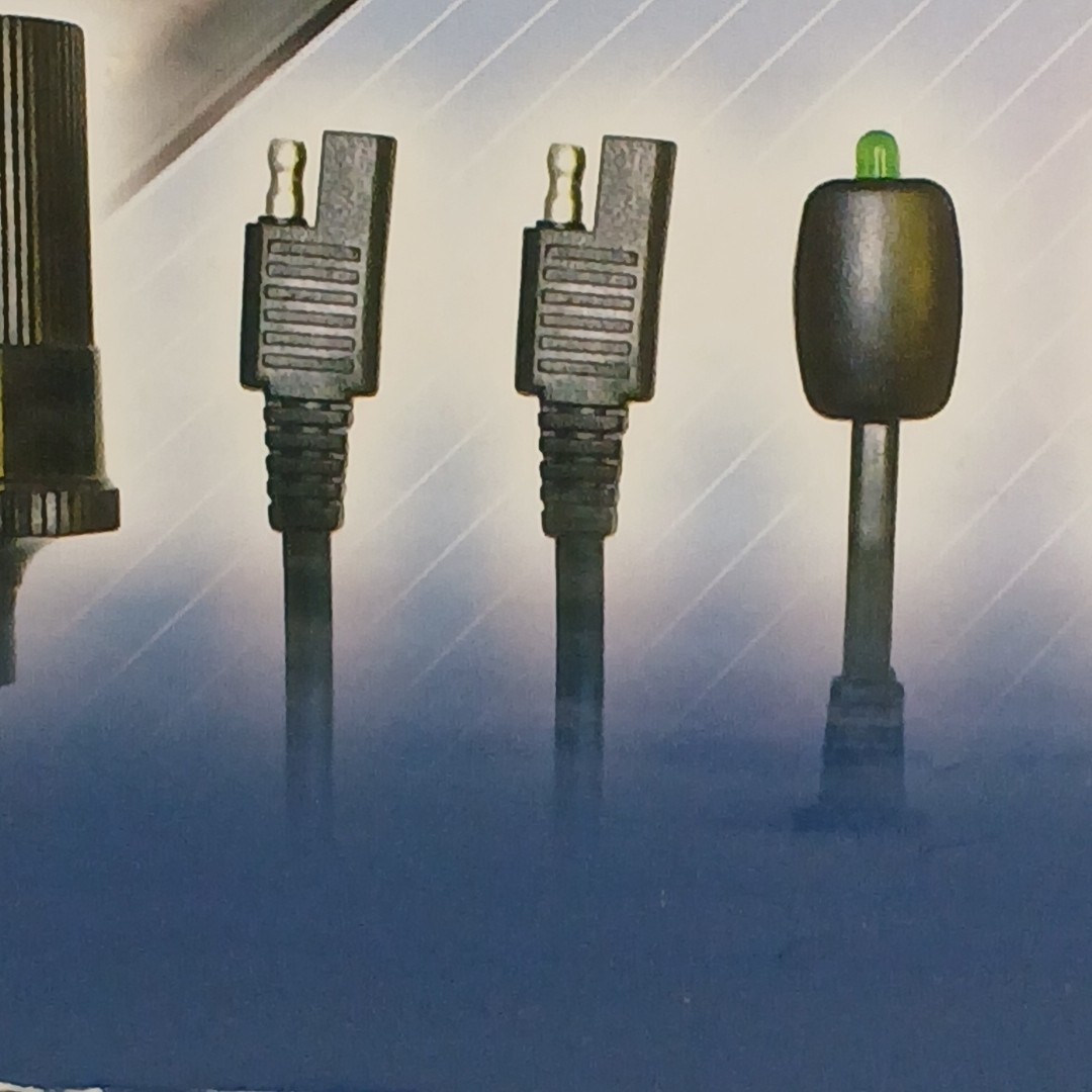 Sunforce 7 Piece Solar Accessory Kit 12V DC Plug Battery Clamps Inverters