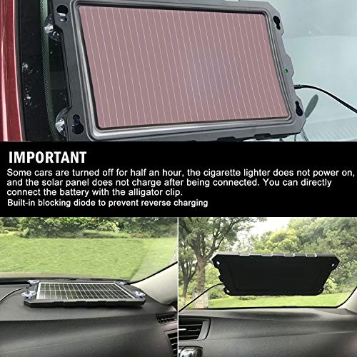 3.3W-Solar-Battery-Trickle-Charger Solar Powered Battery Chargers 3.3w