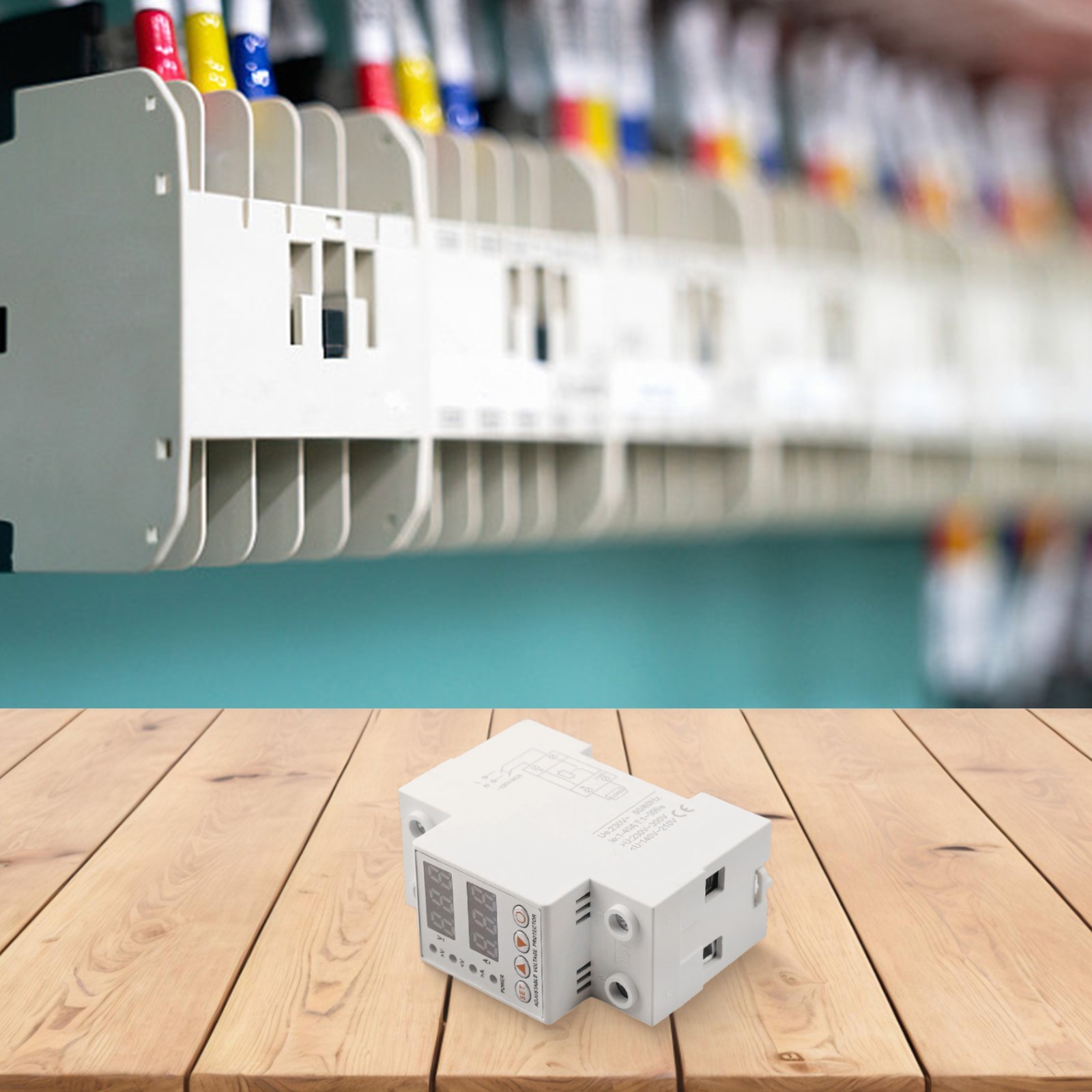 Easy Install Rail Type Overvoltage and Undervoltage Protection Solution