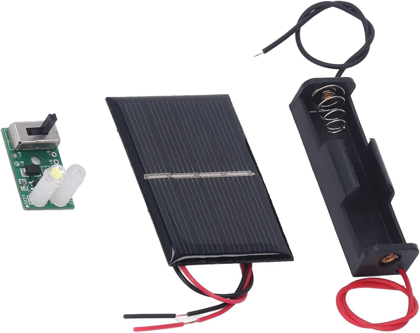 2 Sets Small Solar Panels, Mini Solar Panels, 1.2V Solar Cell with PCB Board, So