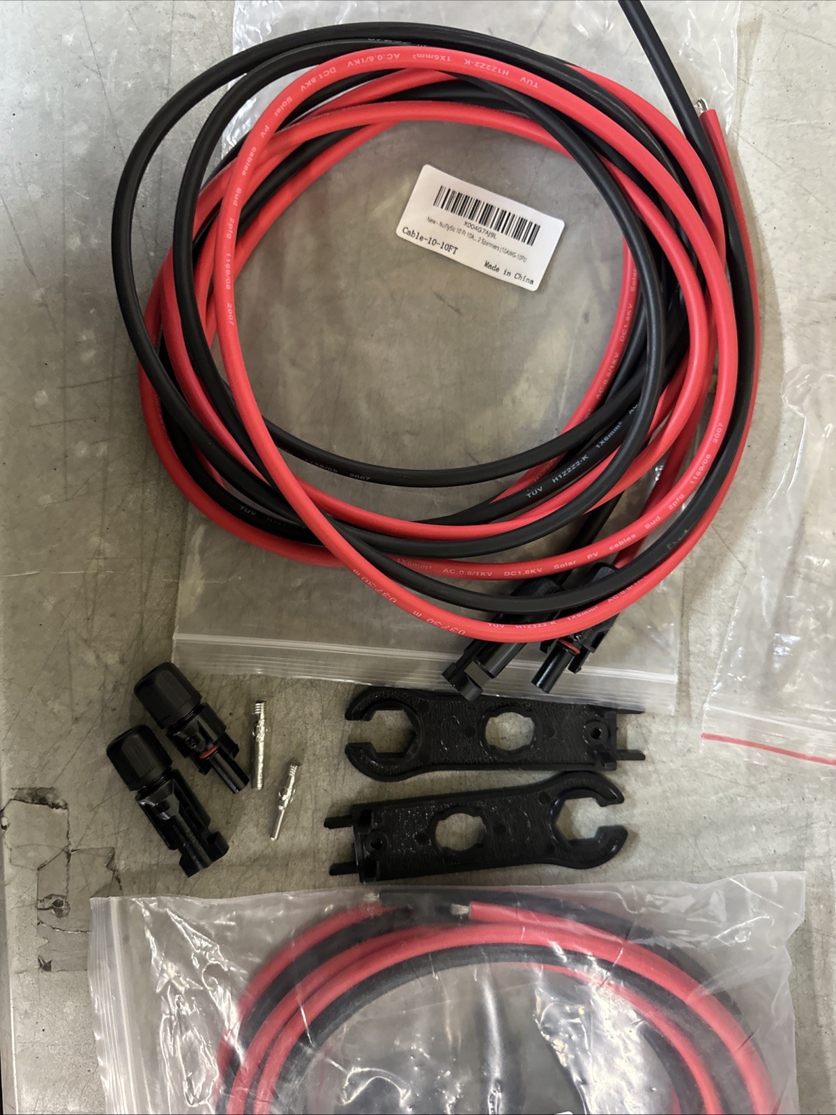 NEW NuFlySic 10ft 10AWG (2pack) Cable-10-10FT