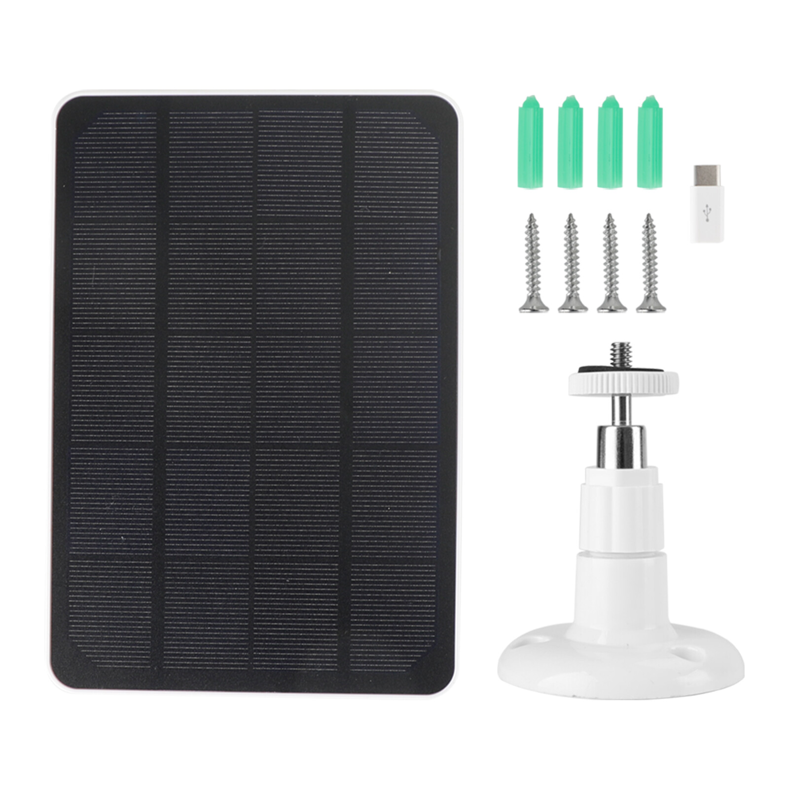 4W 5V Portable Solar Panel IP65 Waterproof Monocrystalline for Security Camera U