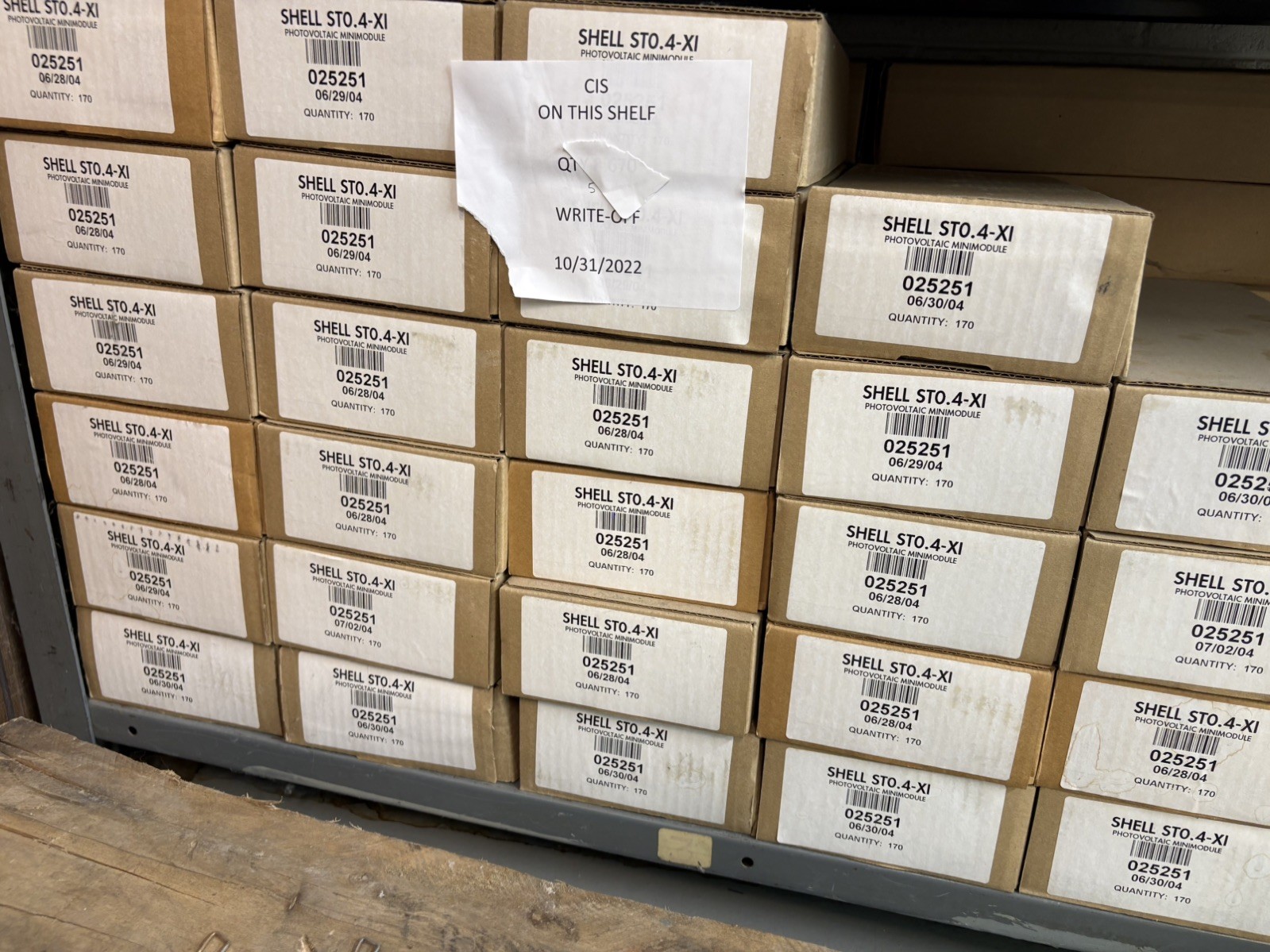 Quantity 170 pcs SHELL ST0.4-XI Photovoltaic minimodule Cell, 2.38″ x 2.38″