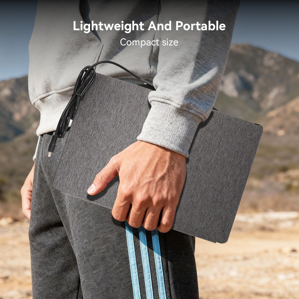 18V Solar Charger DC Output Portable Solar Panel 60W for Outdoor Camping