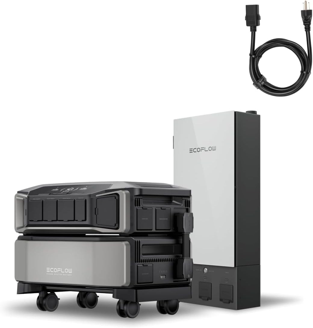 EcoFlow DELTA Pro Ultra 6kWh Portable Power Station & Smart Panel Home Backup