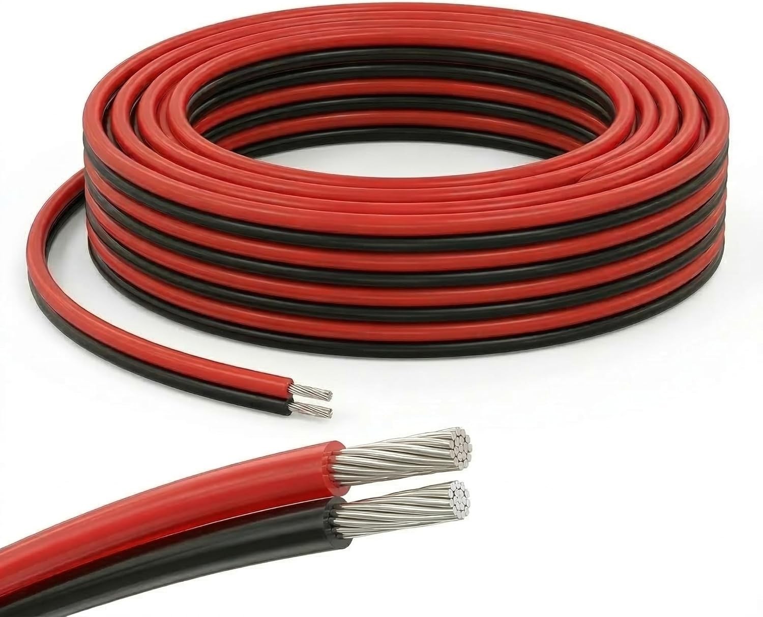 Versatile 20 AWG 2-Conductor Electric Cable – 66ft for Single Color LED Lighting