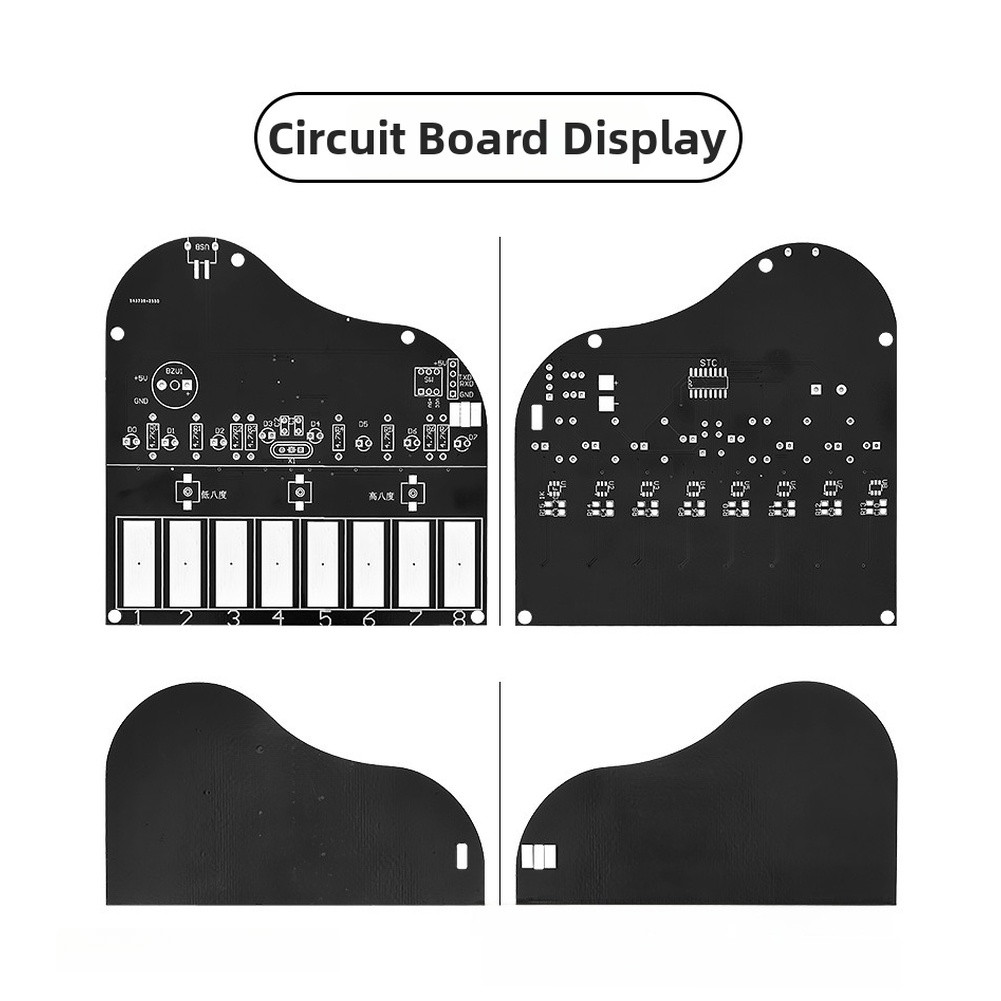 STEM Learning Kit Electronic Piano for Soldering and Circuit Board Projects