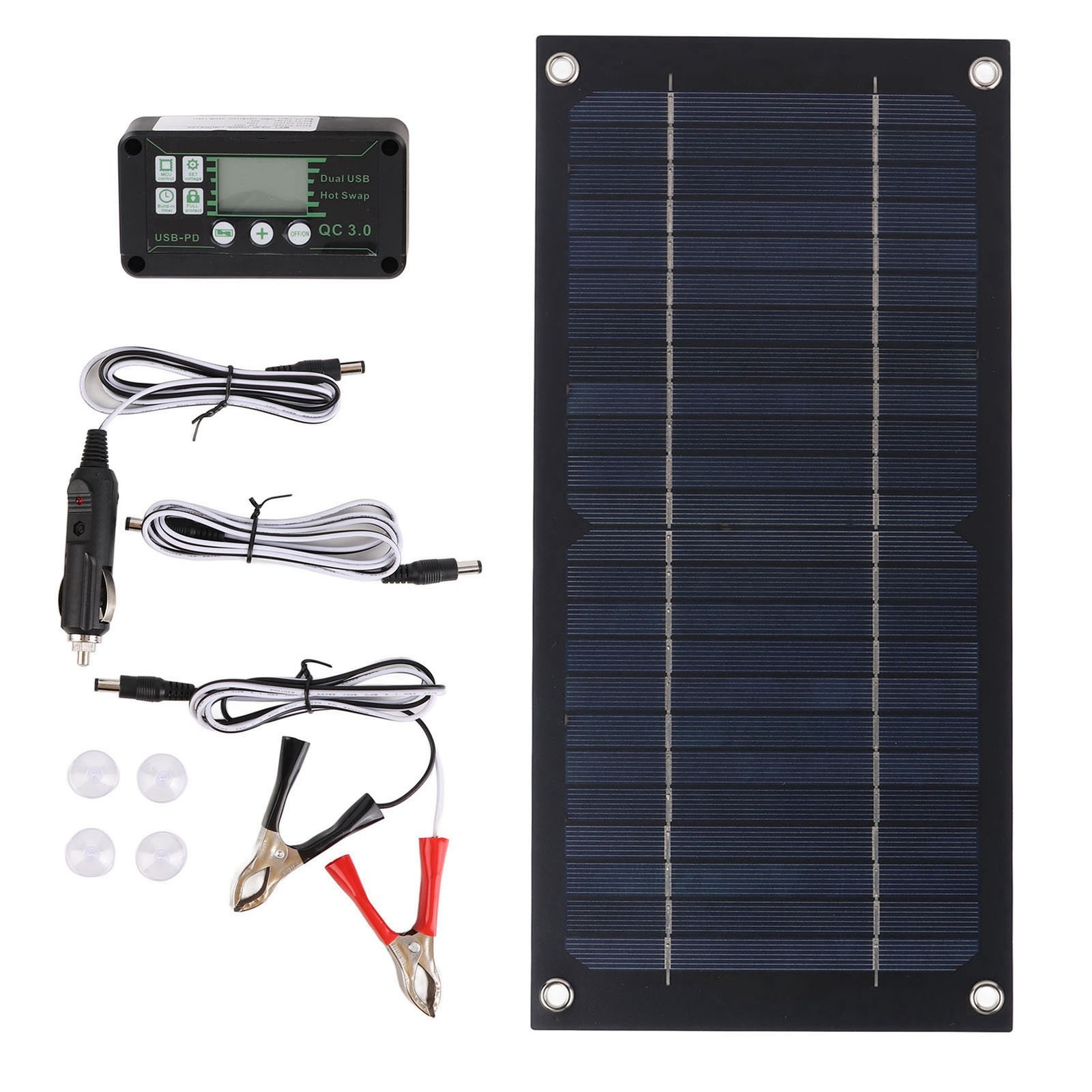 600W Monocrystalline Solar Panel Kit For RV Outdoor Camping JZKA