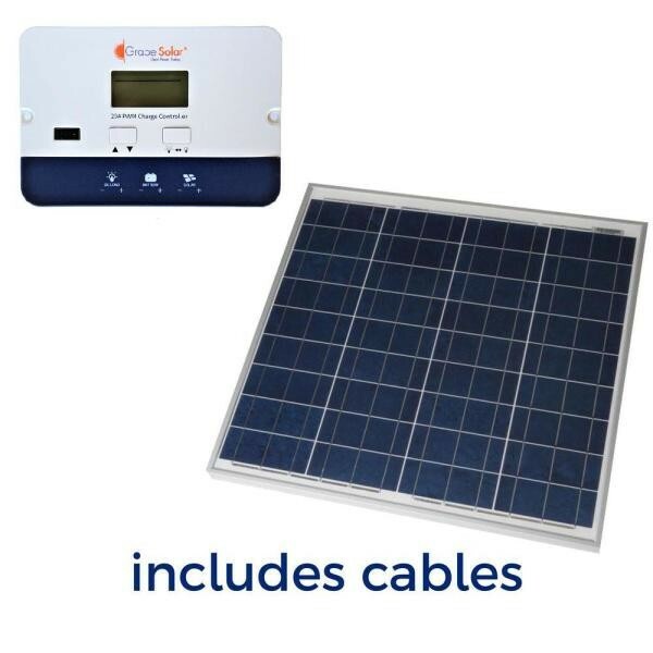 Accumulator Solar Panel and Lighting Kits