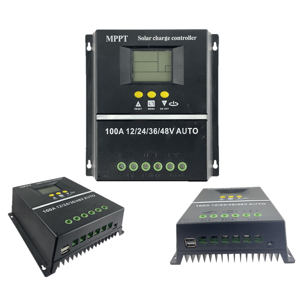 60A 80A 100A Solar Panel Charge Controller MPPT 12V 24V 36V 48V Auto Regulator