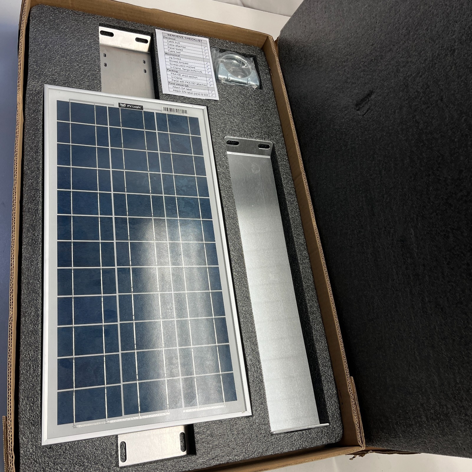 Senceive PV Logic20w Polycrystalline Solar Panel 21×11”