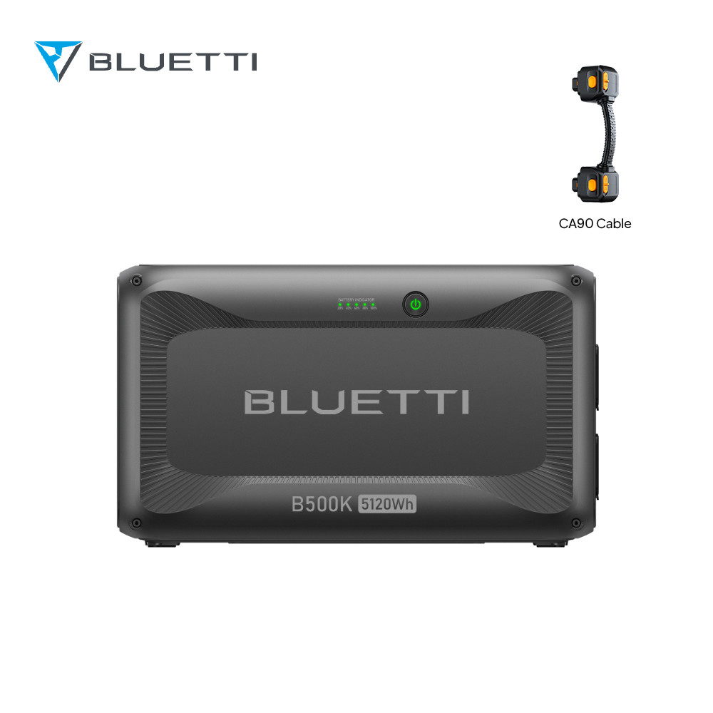BLUETTI B500K 5120Wh Expansion Battery for AC200L/AC300/AC500/Apex 300 Backup