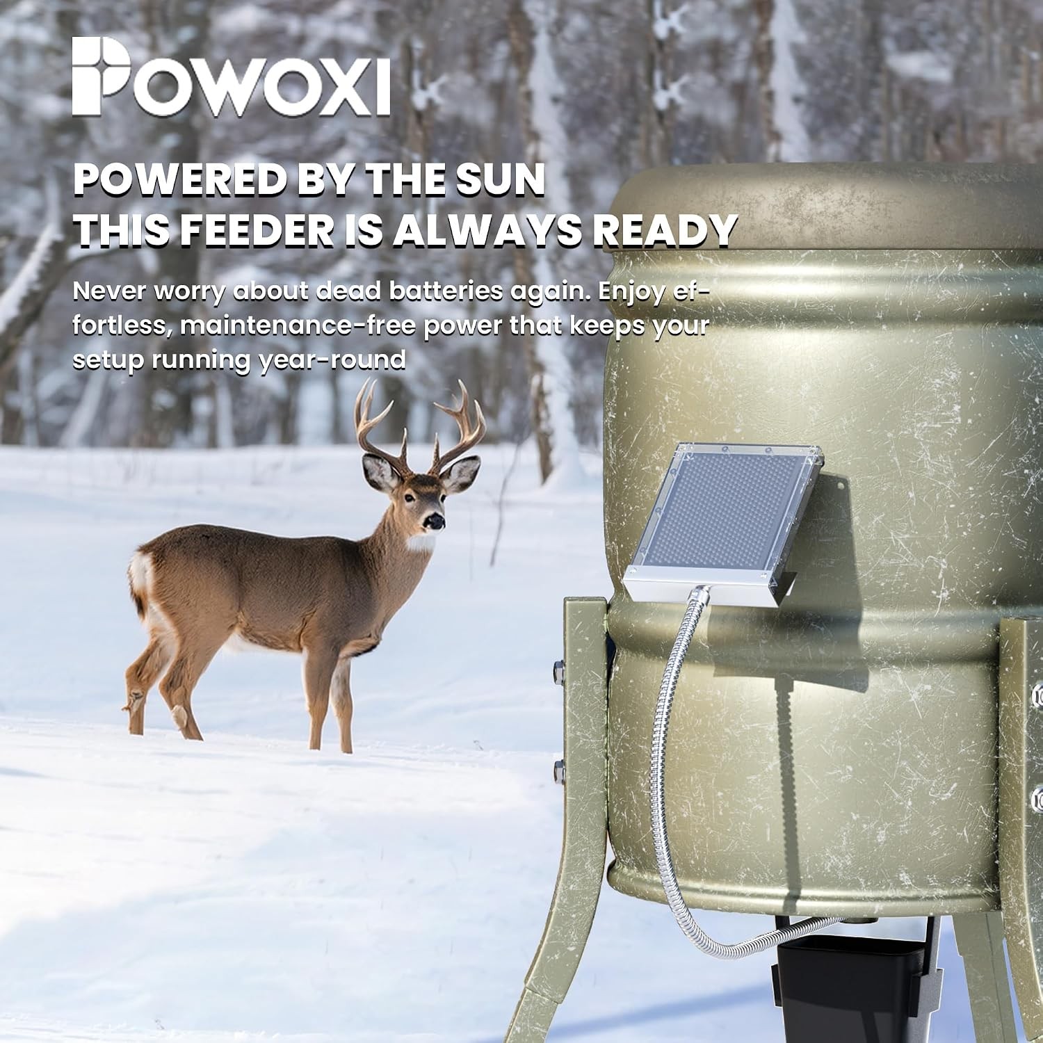Waterproof Solar Battery Charger 6V 1.5W for Solar Powered Deer Feeder Outdoor