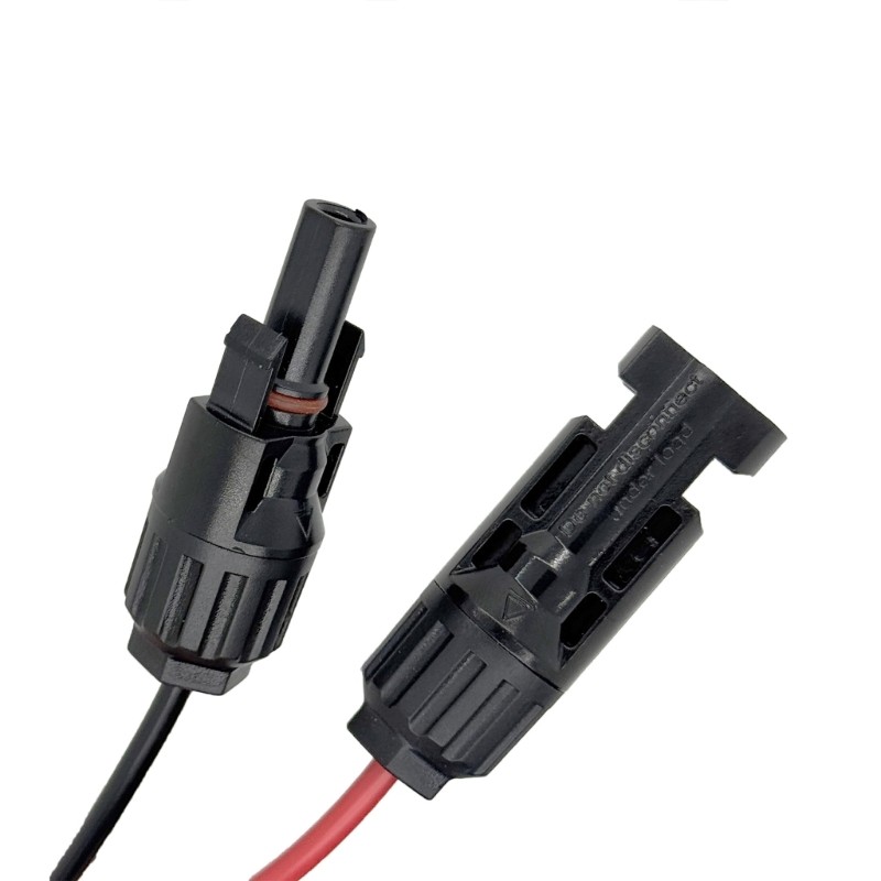 Solar Plug to Power Cable 16AWG Heavy Duty Waterproof Solar to 5.5×2.1mm
