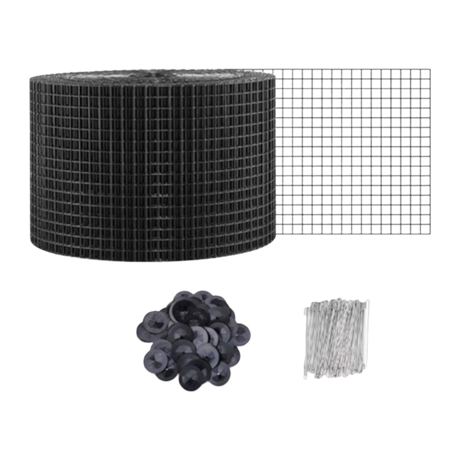 Solar Panel Bird Net Heavy Duty 98.4ftx7.8” for Outdoor Conduits Rooftop