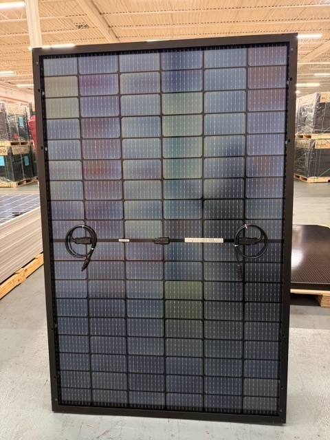 Runergy Hyperion HY-DH108P8B-405 BLACk FRAME BIFACIAL Solar Panel