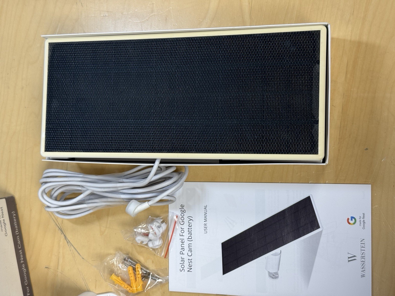 Wasserstein NestOut2SolarWhtUSA 2.5W Solar Panel – PREOWNED