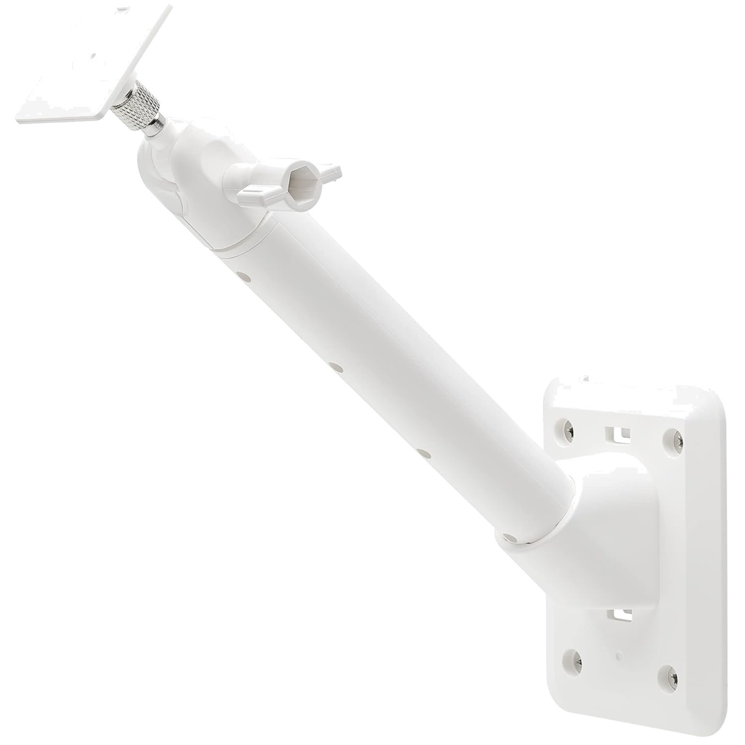 Solar Panel Wall Mount for Ring, Arlo, Wyze – Adjustable Arm