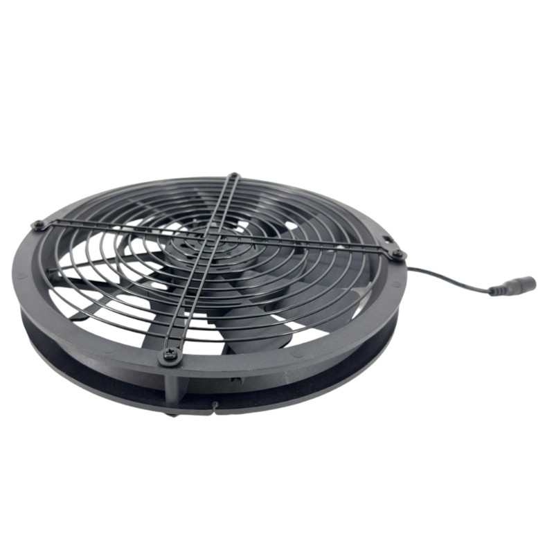 Solar Ventilation 9.8 Inch Fan with Detachable ABS Housing Easy Maintenance