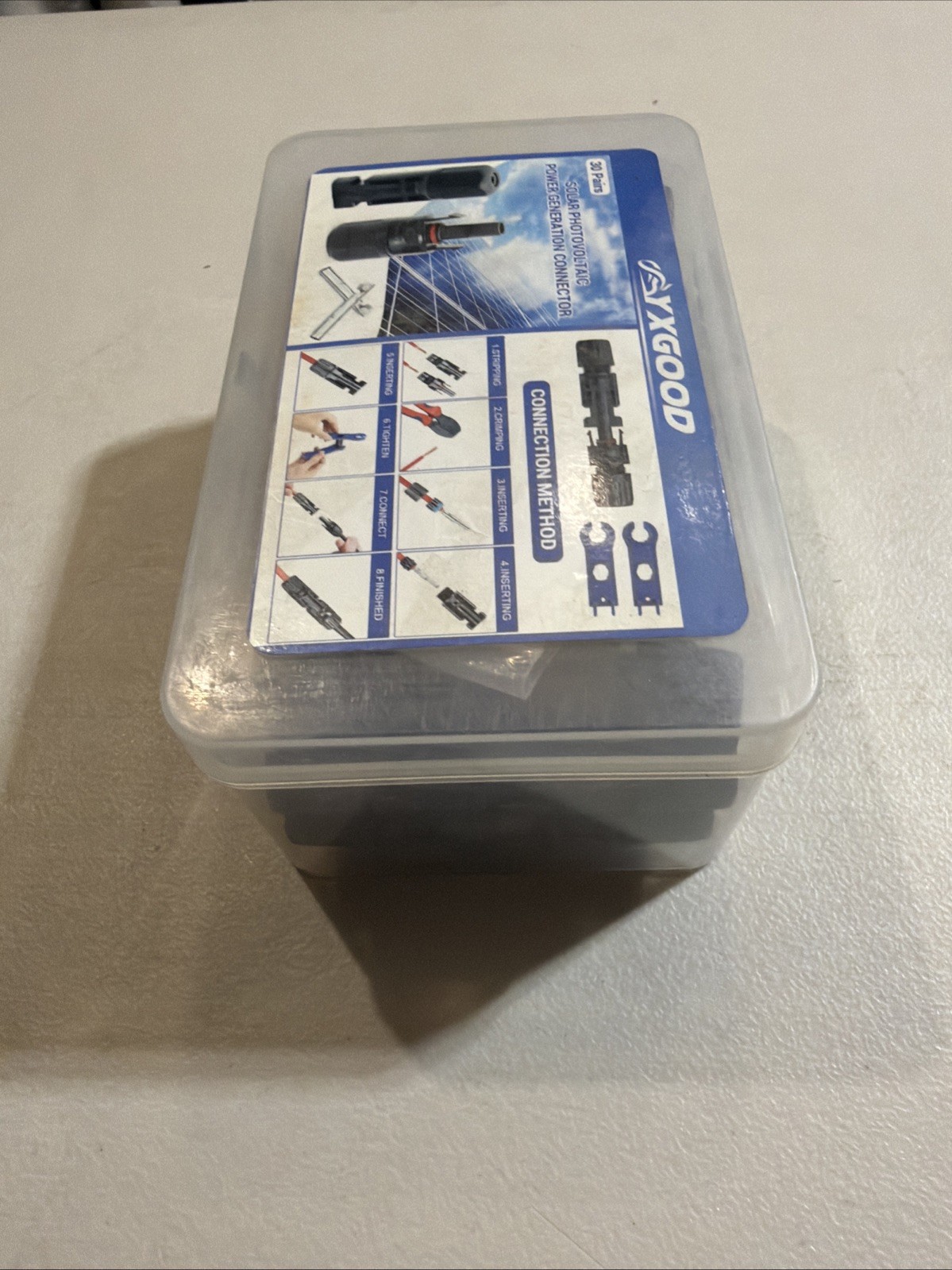 YXGOOD Solar Photovoltaic Power Generation Connectors DC 1000V IP67 Waterproof !