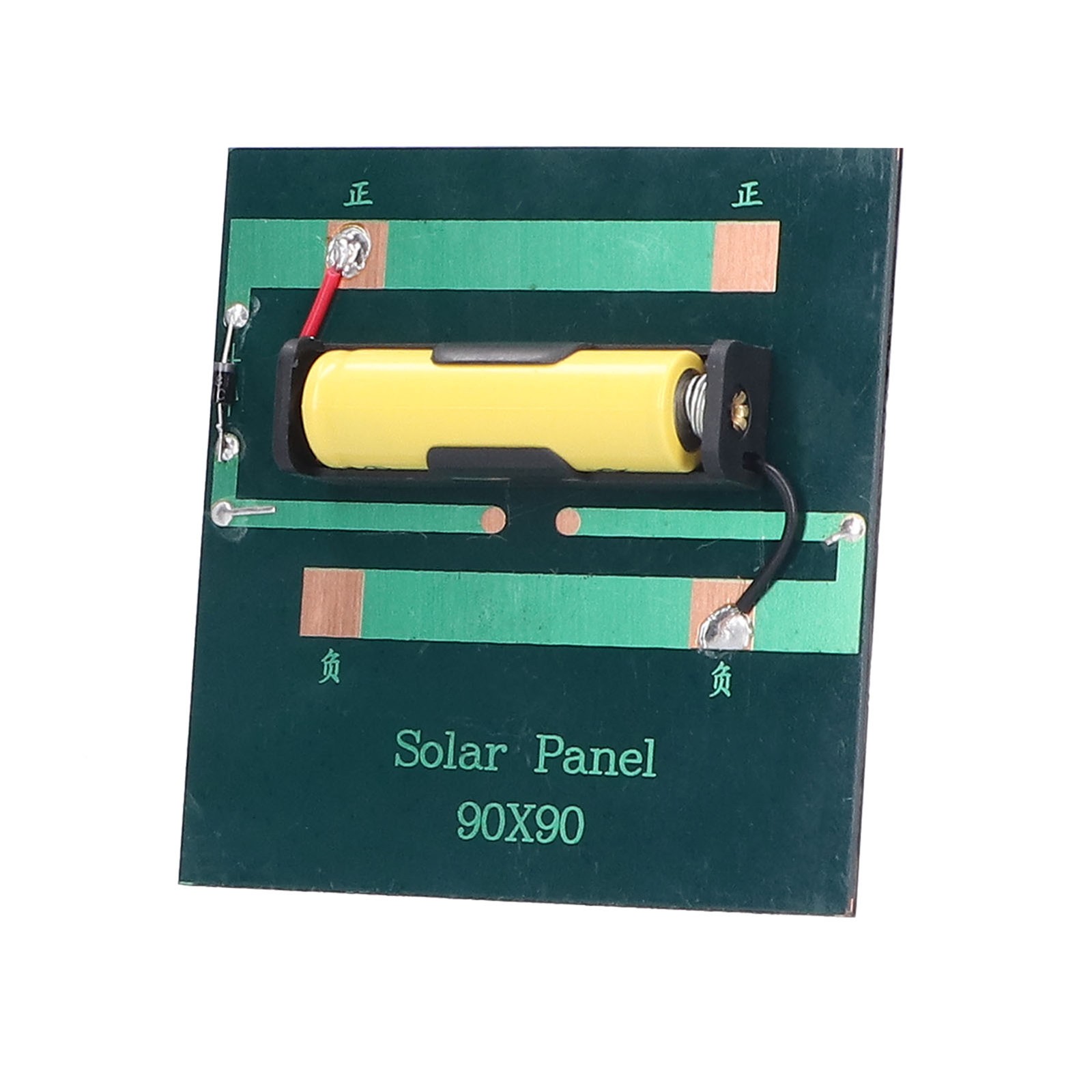 Solar Panel Charger Cell Charging Board 1W DC2V For 1.2V AA Batteries Power
