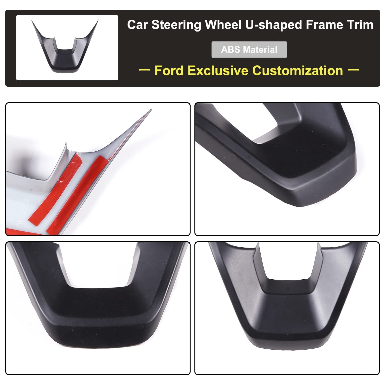Aunginsy Central Control Steering Under Panel U-shaped Trim Compatible with F…