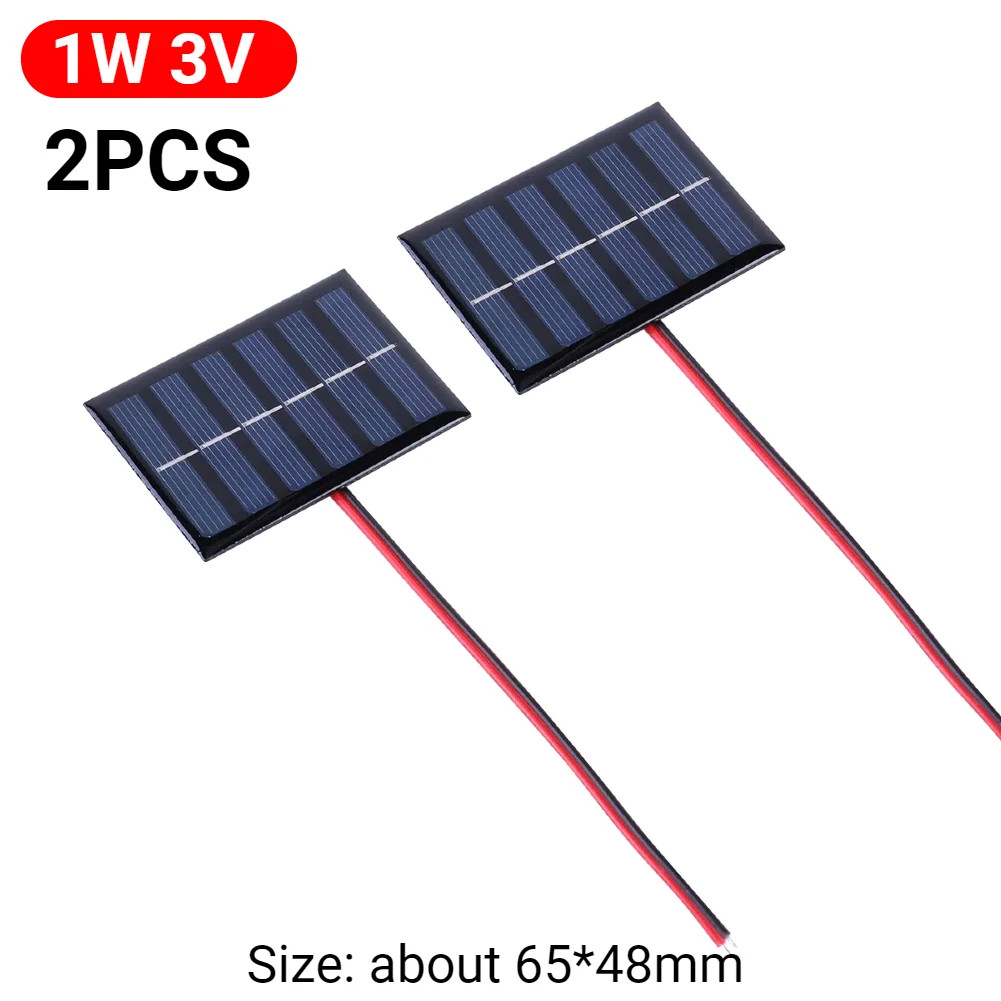 5W 5V/12V 1W 3V Mini Solar Panel Polysilicon Solar Epoxy Panel Module Light Cell