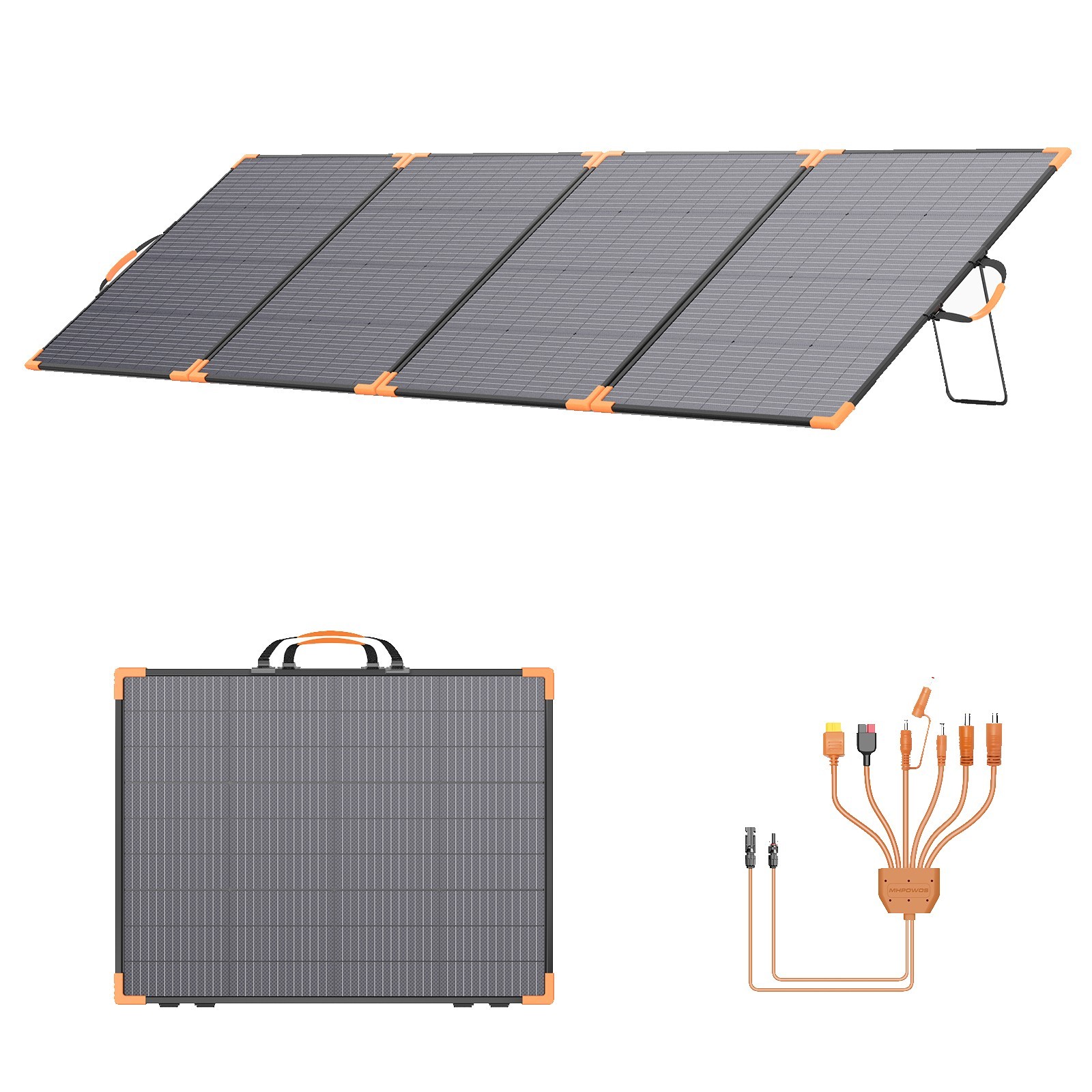 400W Solar Panel Bifacial IP68 Waterproof for EcoFlow DELTA Pro 3 Power Station