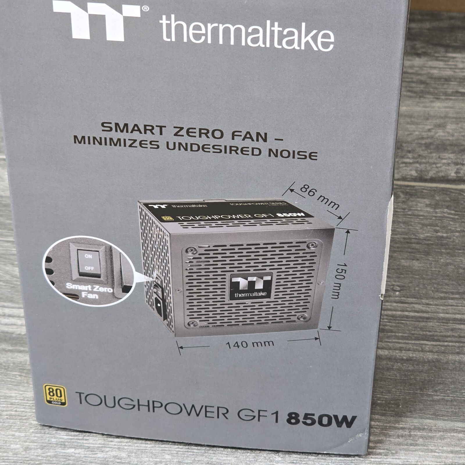 Toughpower GF1 850W 80+ SLI/ CrossFire Ready Ultra Quiet 140mm Hydraulic Bearing