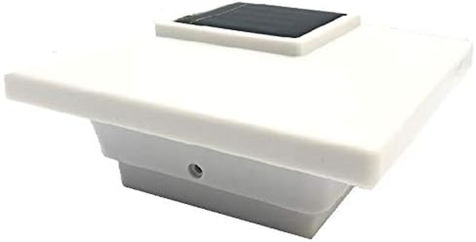Solar (8-Pack) Low Profile Black/White Will Fit 3.5″X3.5″ and 4″X4″ Post Deck Ca