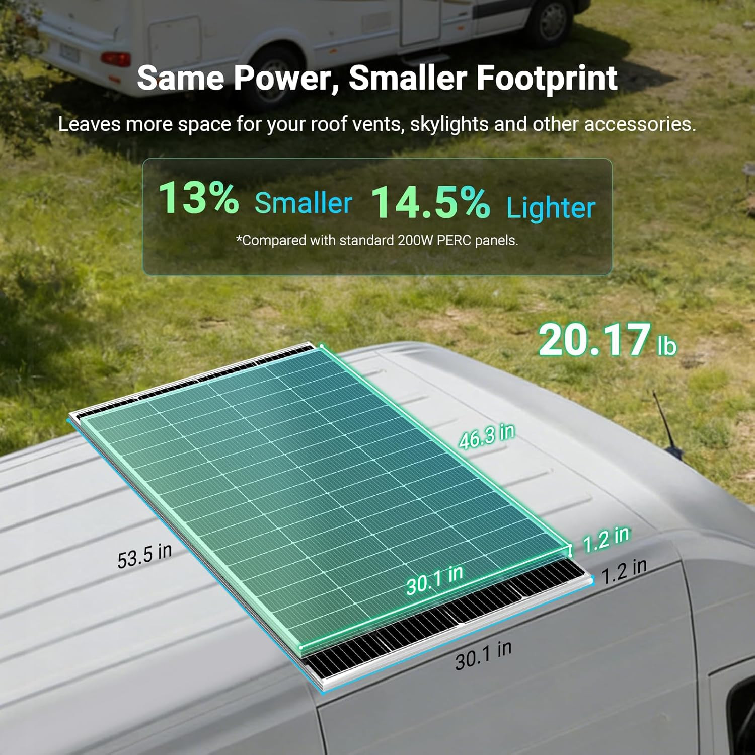 200W N-Type 16BB Solar Panel – Compact, 25.4% Efficiency, 30-Year Lifespan